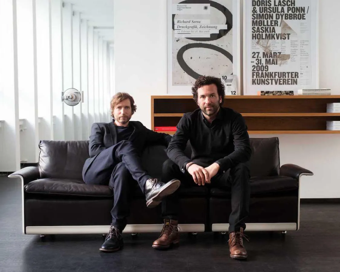 Führen die Geschäfte von hauser lacour (v.l.n.r.): Stefan Hauser und Laurent Lacour