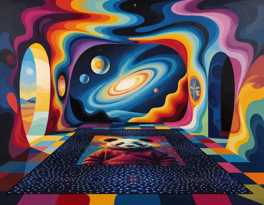 Schrullig wie die Realität – doch so fern im Universum. Bild: Schrullig wie die Realität – doch so fern im Universum.