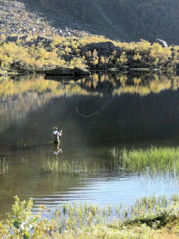 Fliegenfischen in Norwegen / Foto: Christian Kairies