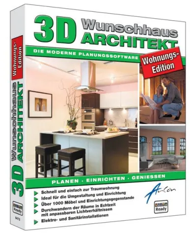 Bild: Ab sofort im Handel: 3D Wunschhaus Architekt - Wohnungs-Edition