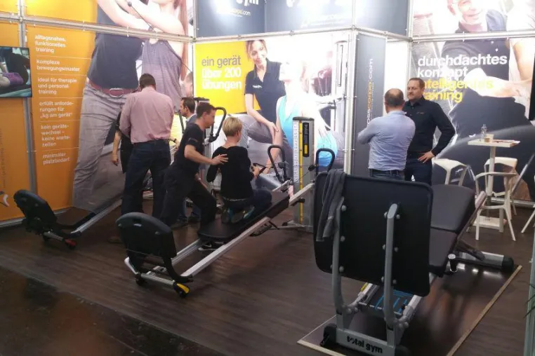 Erfolgreicher Medica-Auftritt für Total Gym Bild: Erfolgreicher Medica-Auftritt für Total Gym