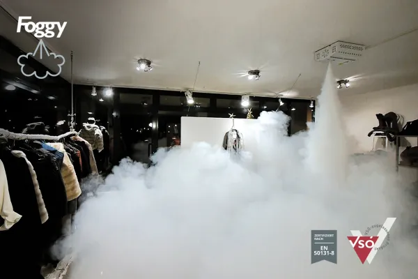 Bild: VSÖ-Zertifizierung für Schutznebel-System FOGGY