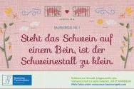 Plakat-Wagen des Deutschen Tierschutzbüros mit "Neuen Bauernregeln" in mehreren deutschen Städten unter Bild: Plakat-Wagen des Deutschen Tierschutzbüros mit "Neuen Bauernregeln" in mehreren deutschen Städten unter