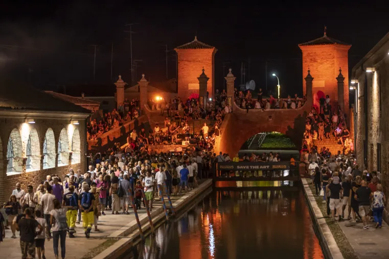 Bild: Po-Delta, Comacchio, Ferrara: Sommer in Bewegung 