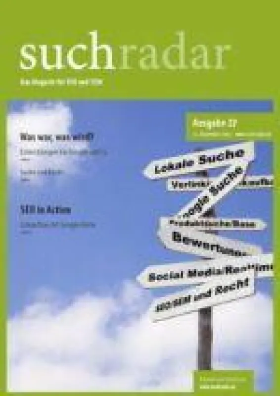 Aktuelle Ausgabe des suchradars
