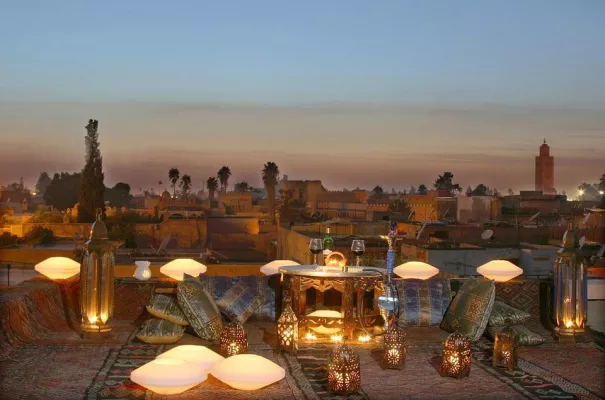 Bild: Festival der Volkskunst in Marrakesch