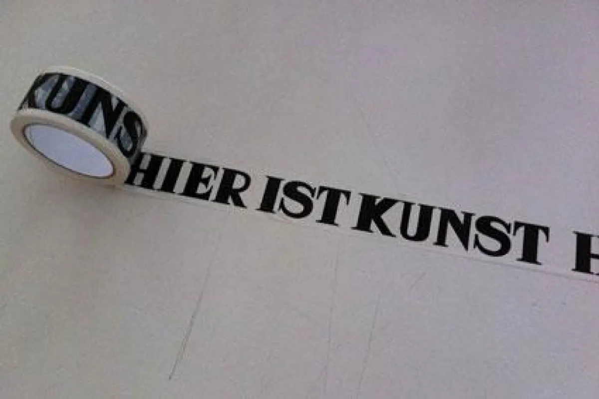 Hier ist Kunst