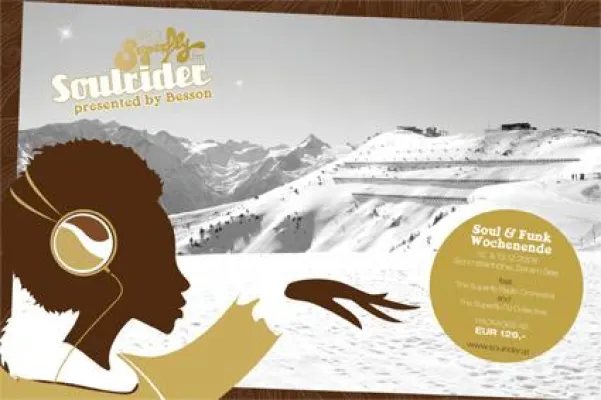 98.3 Superfly Soulrider presented by Besson – der chilligste Winterstart in den Alpen Bild: 98.3 Superfly Soulrider presented by Besson – der chilligste Winterstart in den Alpen