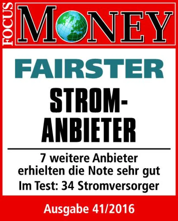 NaturEnergiePlus ist zum sechsten Mal in Folge Fairster Stromanbieter