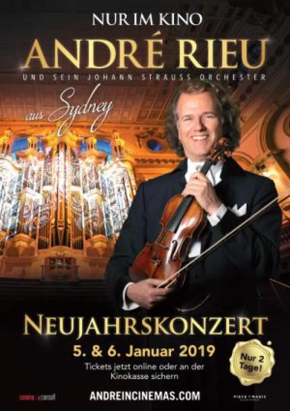 Nur im Kino: André Rieu - Neujahrskonzert 2019