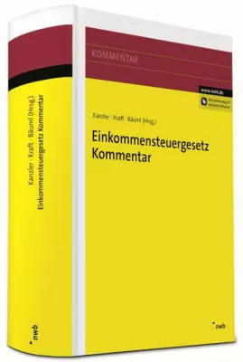 Bild: Praxisgerecht, aktuell und verständlich: Der neue Einkommensteuergesetz Kommentar von NWB ist da