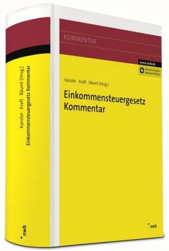 Bild: Praxisgerecht, aktuell und verständlich: Der neue Einkommensteuergesetz Kommentar von NWB ist da