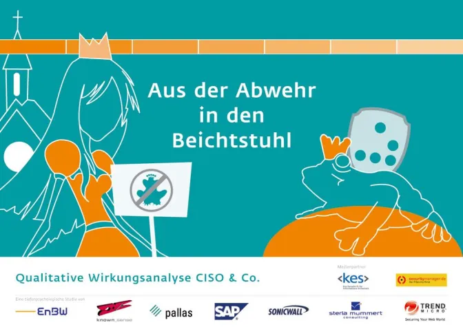 Bild: Beichtvater, Froschkönig oder Columbo? -Neue Security-Studie nimmt Sicherheitsverantwortliche unter die Lupe