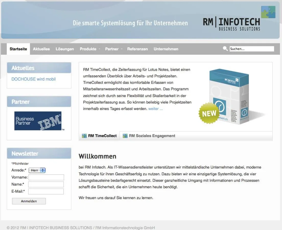 Neue Website: www.rm-infotech.de