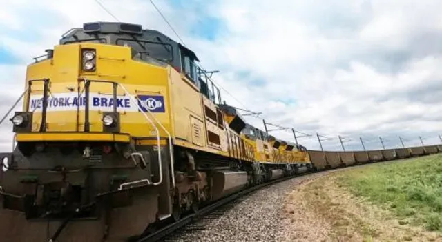 Bild: Knorr-Bremse Tochter New York Air Brake testet erfolgreich die Selbstfahrfähigkeiten eines Güterzugs