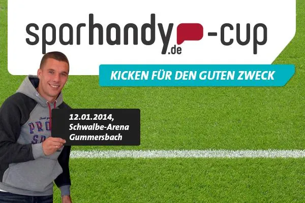 Sparhandy.de Cup 2014 - Kicken für den guten Zweck Bild: Sparhandy.de Cup 2014 - Kicken für den guten Zweck