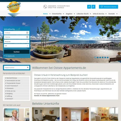 Bild: fruitMEDIA Internetagentur entwickelt innovative Website für Ostsee-Appartements