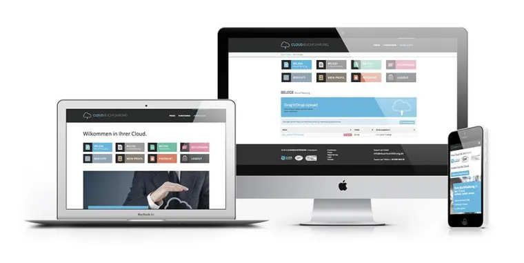 Bild: Cloud-Buchführung.de: Sichere und einfache Online-Buchhaltung für kleine und mittlere Unternehmen