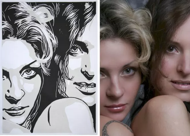 Bild: Pop Art Kunst im 21. Jahrhundert