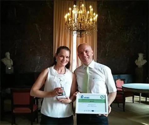 Bild: Europäischer Energiesparcup 2016: kaneo GmbH aus Niedersachsen gewinnt in Brüssel