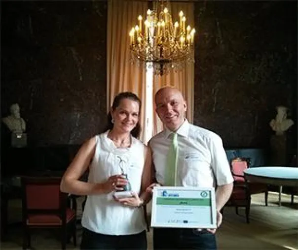 Bild: Europäischer Energiesparcup 2016: kaneo GmbH aus Niedersachsen gewinnt in Brüssel