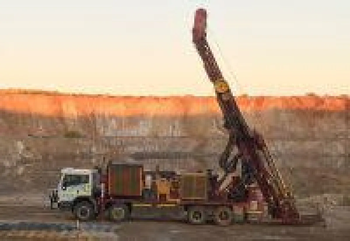 Bohrung auf dem Goldprojekt Pilbara; Foto: De Grey Mining