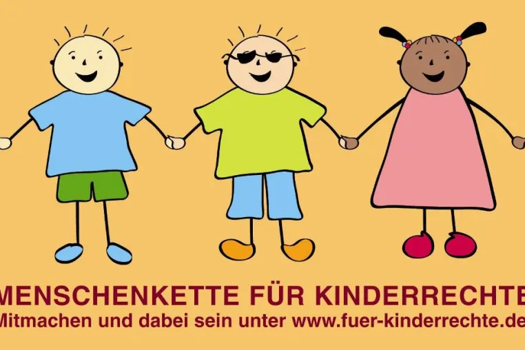 Bild: Online-Menschenkette für Kinderrechte gestartet