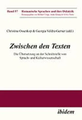 Neuerscheinung: RomSD 57: "Zwischen den Texten" von Christina Ossenkop und Georgia Veldre-Gerner (edd.) Bild: Neuerscheinung: RomSD 57: "Zwischen den Texten" von Christina Ossenkop und Georgia Veldre-Gerner (edd.)
