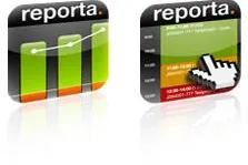 Reporta-Apps fürs iPhone: Zeiterfassung und Betriebsauswertung Bild: Reporta-Apps fürs iPhone: Zeiterfassung und Betriebsauswertung