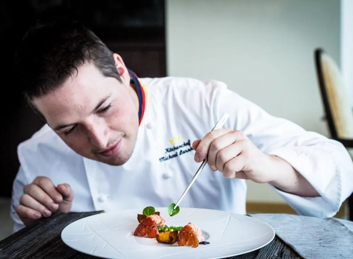 Küchenchef Michael Bernhard