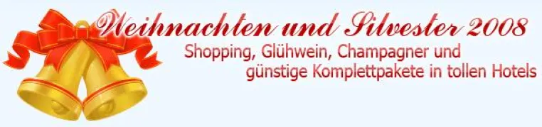 Bild: Nikolaus und Neujahrskracher - Weihnachtsmärkte, Silvesterparties und passende Sonderangebote von Hotels