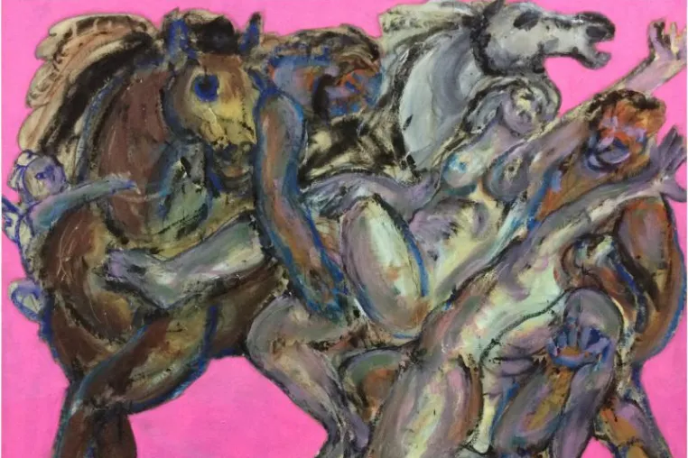Galerie Anette Müller zeigt "Mieter des Mythos" mit Nina Fandler und Eckart Roese Bild: Galerie Anette Müller zeigt "Mieter des Mythos" mit Nina Fandler und Eckart Roese