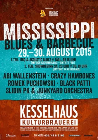 Mississippi Blues & Barbecue Festival 2015 Bild: Mississippi Blues & Barbecue Festival 2015