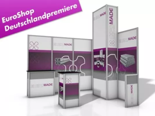 Bild: EXPOMADE - die neue Dimension im mobilen Messesystembau