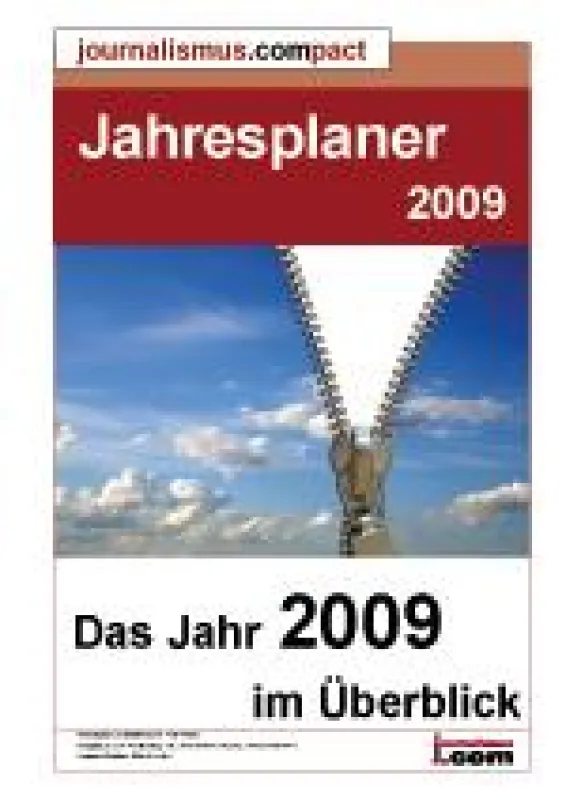 Terminvorschau für Journalsten mit 1200 Terminen des Jahres 2009