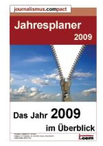 Bild: Neu erschienen - Terminvorschau 2009 für Journalisten