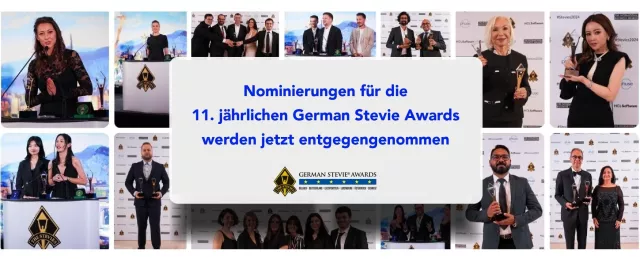 Bild: German Stevie Awards 2025 nehmen Bewerbungen entgegen