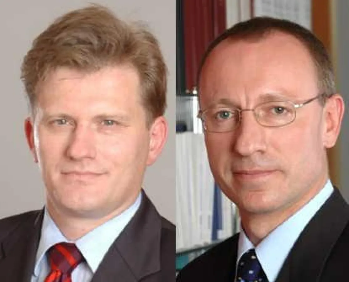 Hans Maier (links) und Xaver Kroner, Verbandsdirektoren und geschäftsführende Vorstände (Foto: VdW Bayern).