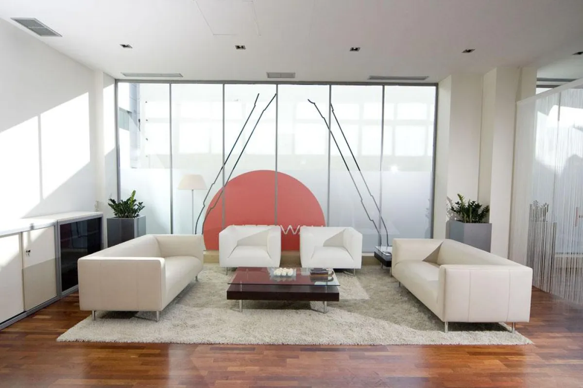 Blick in den neuen Haworth Showroom in Madrid