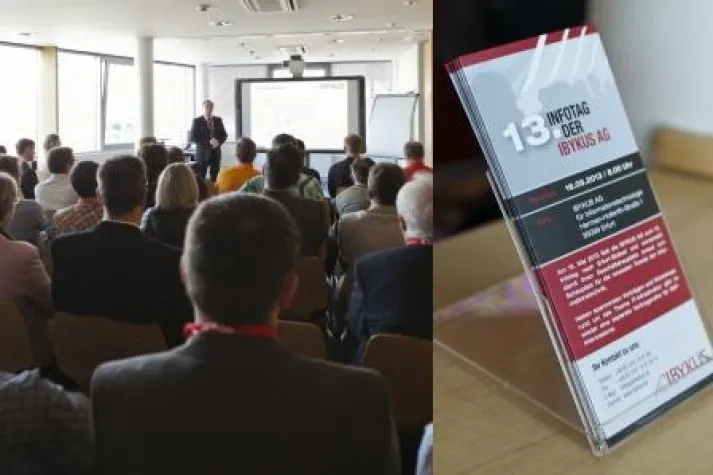 Bild: Besucherrekord beim 13. IBYKUS-Infotag