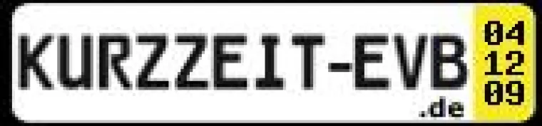 Bild: Kurzzeitkennzeichen