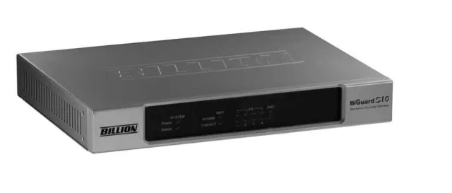 Bild: Billion’s SSL VPN Gateway – BiGuard S10 – ab sofort verfügbar
