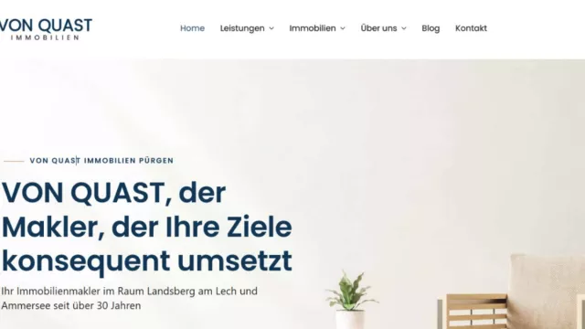 Von Quast Immobilien: Ihr verlässlicher Immobilienmakler in Landsberg am Lech Bild: Von Quast Immobilien: Ihr verlässlicher Immobilienmakler in Landsberg am Lech