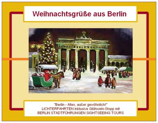 Bild: Berlin Lichterfahrt mit Glühwein-Stopp zur Vorweihnachtszeit
