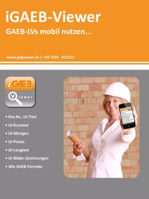 Leistungsverzeichnis to go - GAEB-Dateien auf dem iPhone Bild: Leistungsverzeichnis to go - GAEB-Dateien auf dem iPhone
