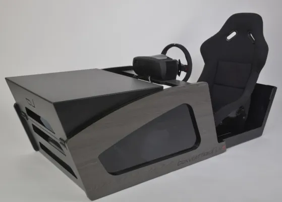 Bild: Der neue ConverTTable LM S Design Fahrsimulator!