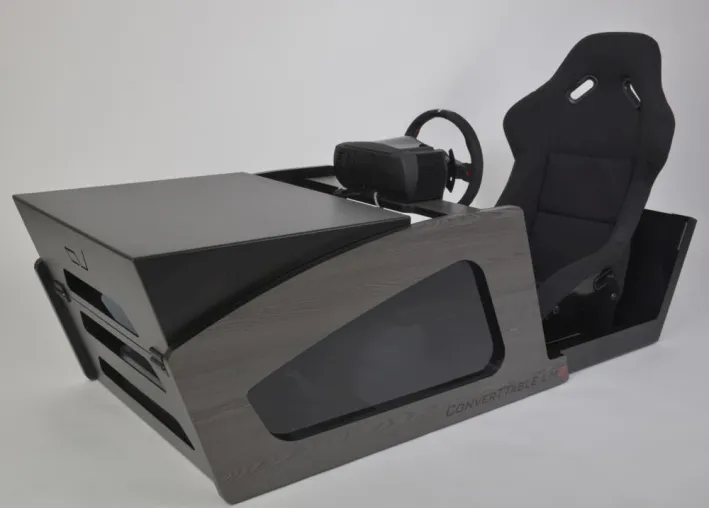 Bild: Der neue ConverTTable LM S Design Fahrsimulator!