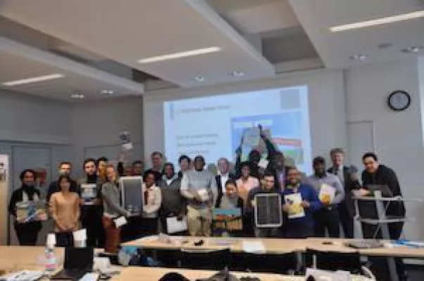 Bild: Steca bei der SRH Solar Winter School in Berlin