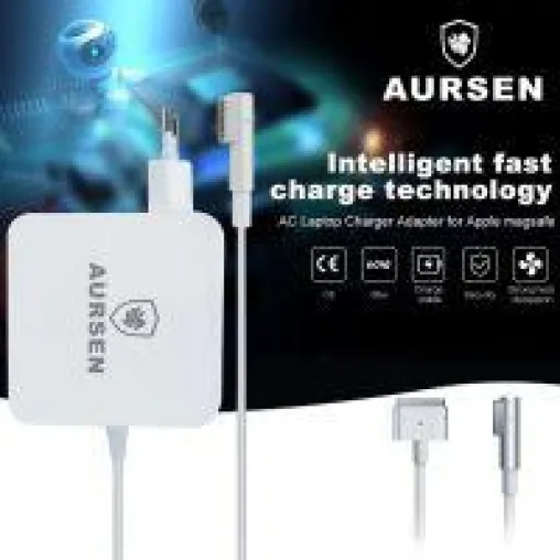 Bild: Preiswerter Ersatz-Netzadapter für den MagSafe 1 der Apple Air Notebook-Serie von Aursen