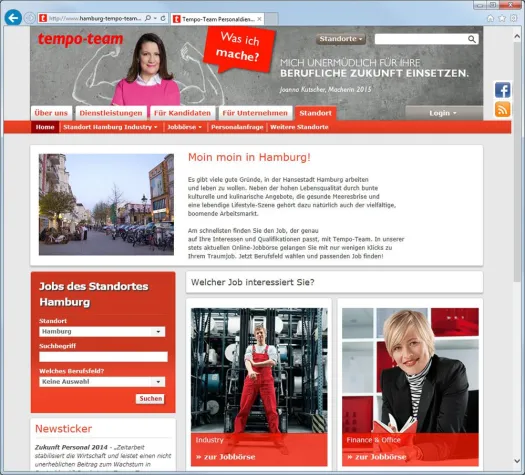 Bild: Personalvermittlung, Jobbörse und Jobs in Hamburg